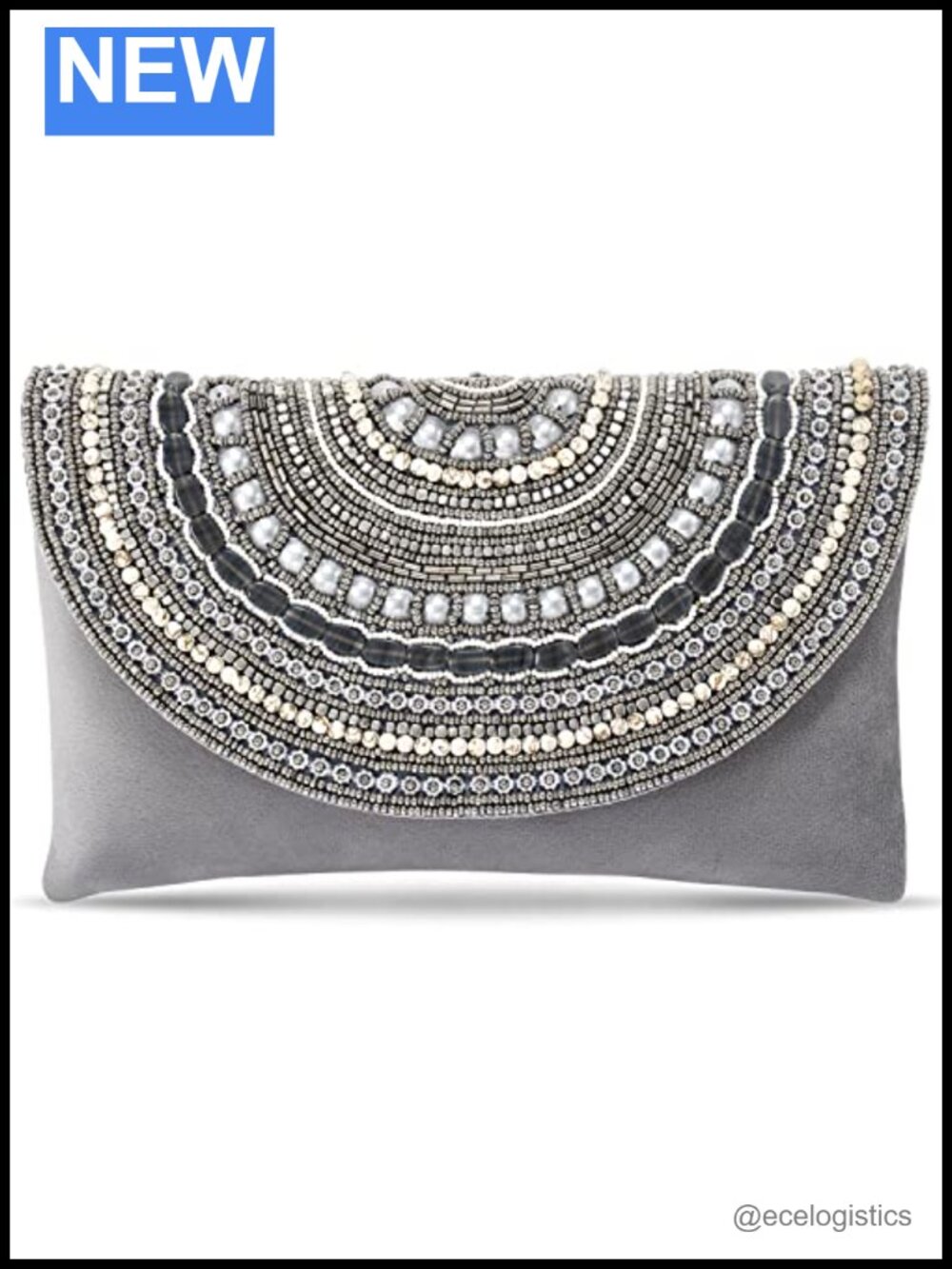 Silk Handmade Clutch Evening Bag Bridal Wedding Party Wristlet Purse